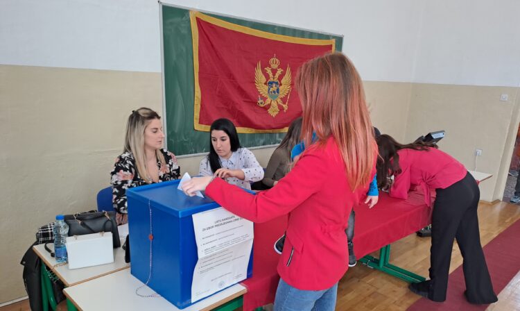 glasačka kutija crna gora