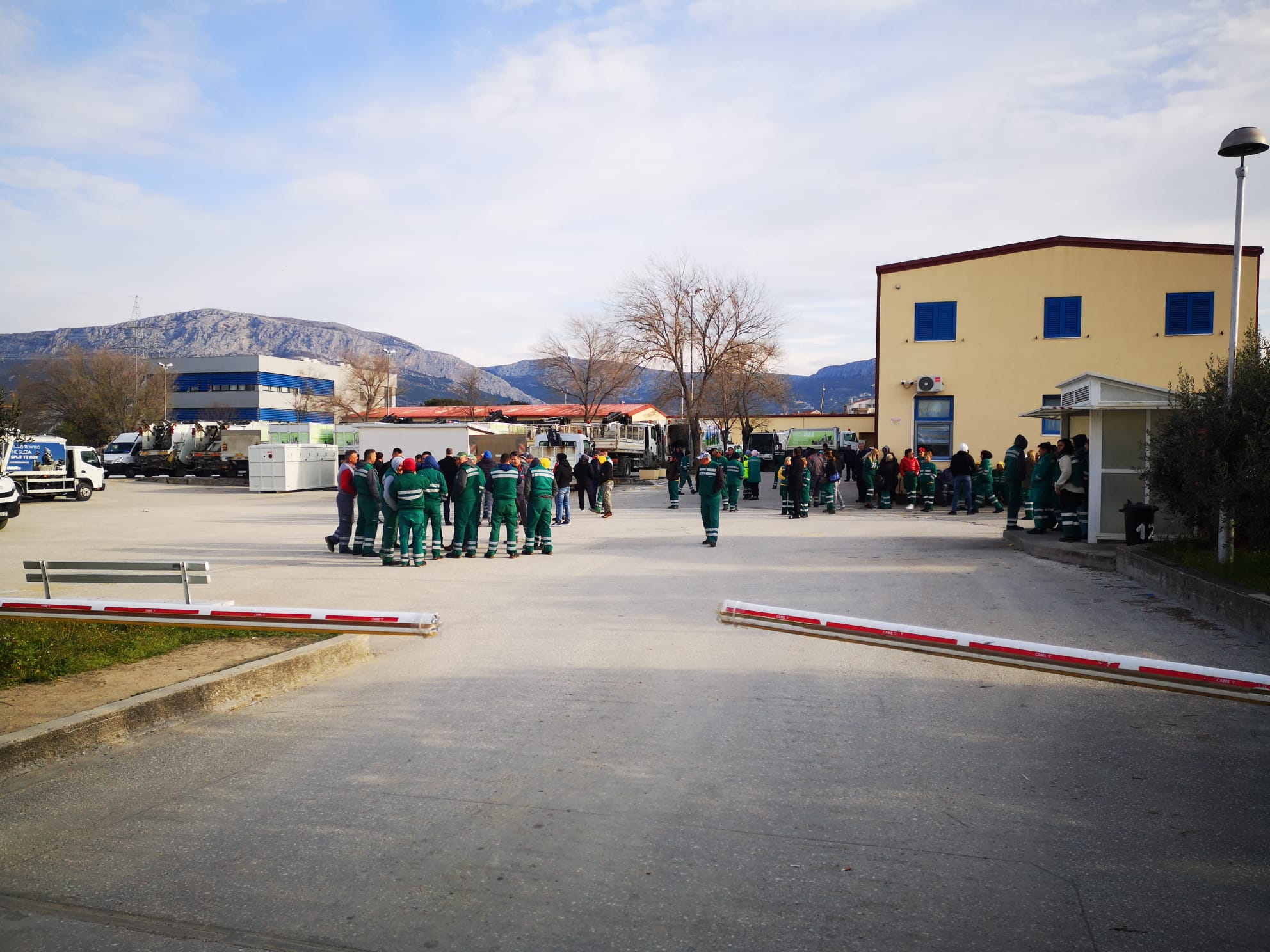 štrajk radnika čistoće u Splitu