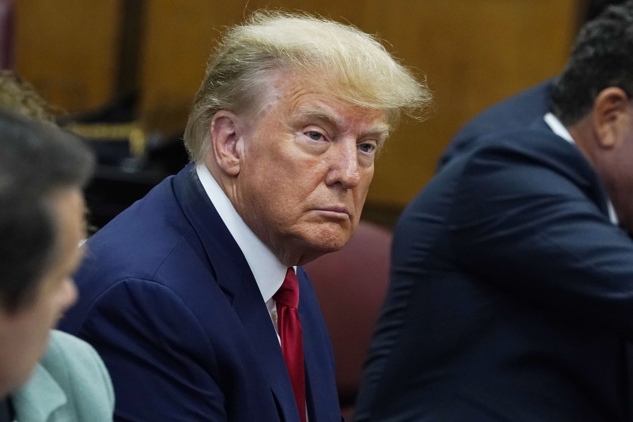 Donald Trump is Arraigned at the Manhattan Criminal Courthouse