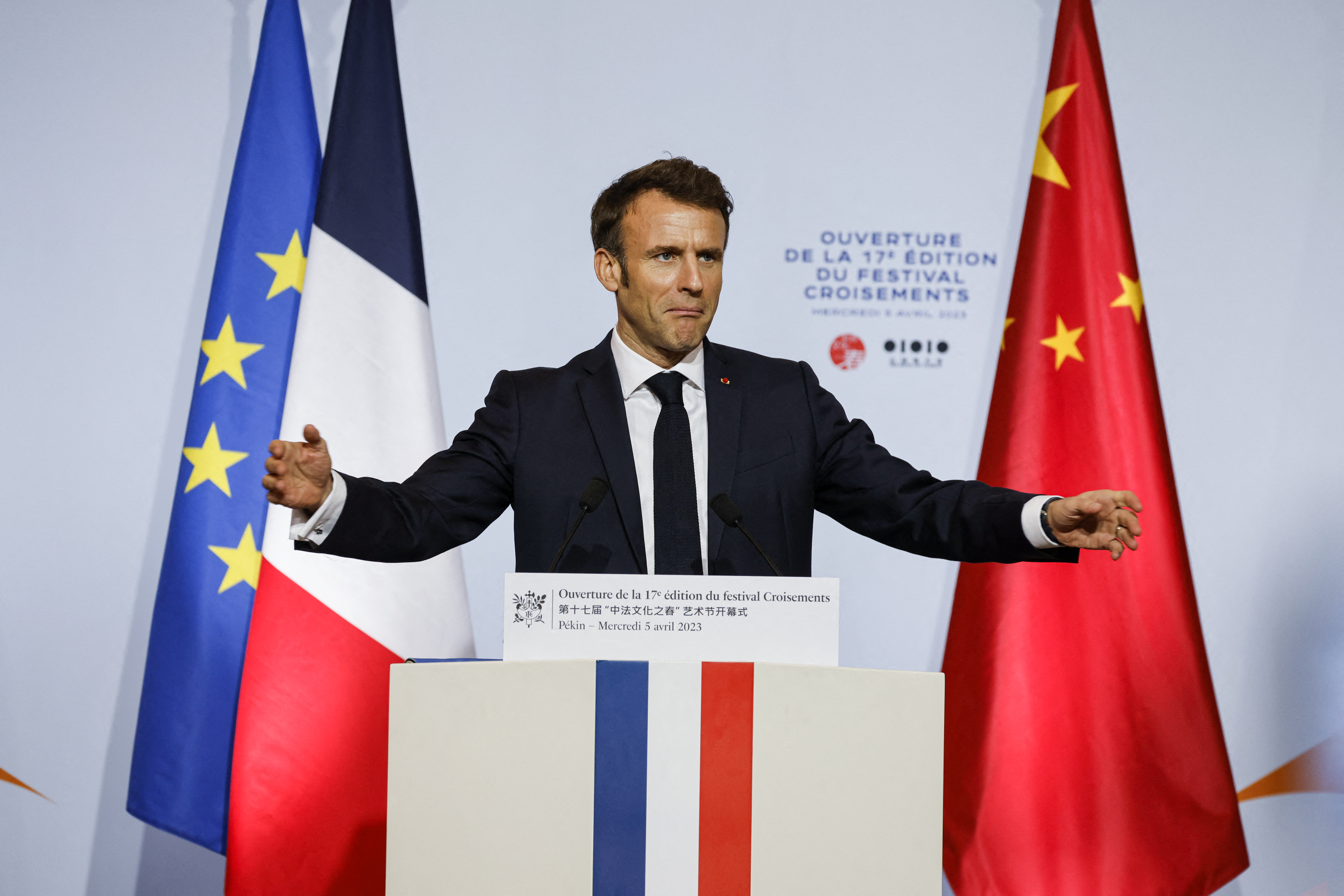 CHINA-FRANCE-DIPLOMACY
