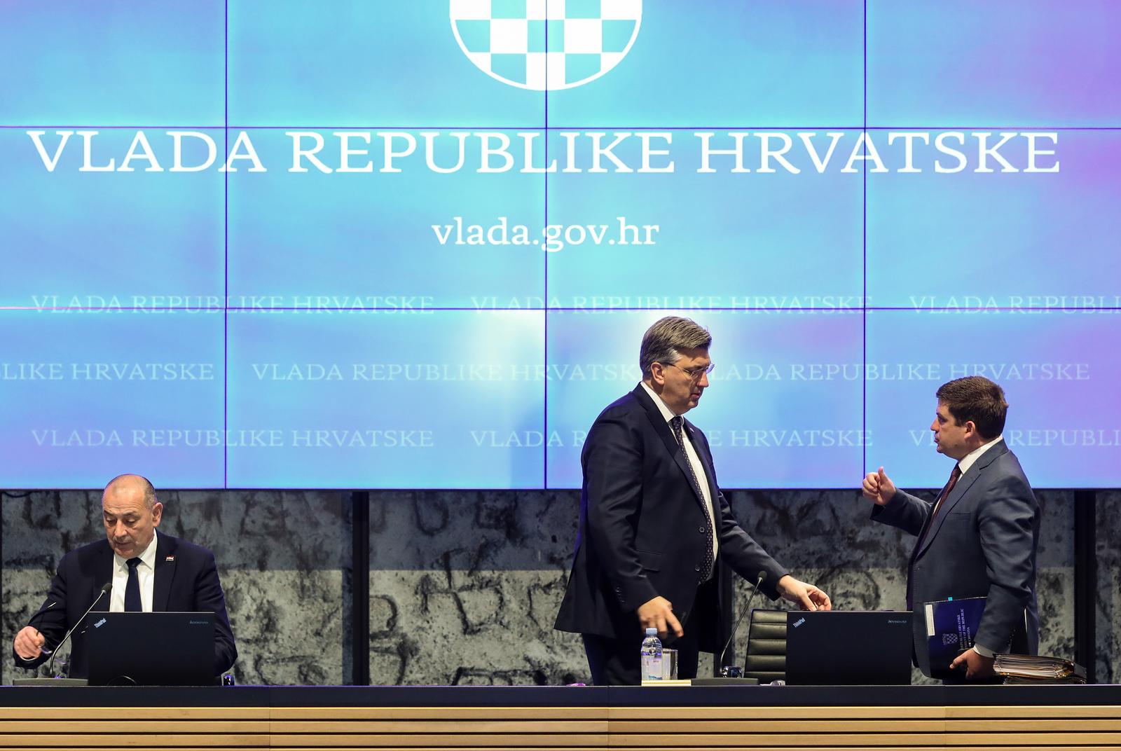 Zagreb: U tijeku je redovna sjednica Vlade RH