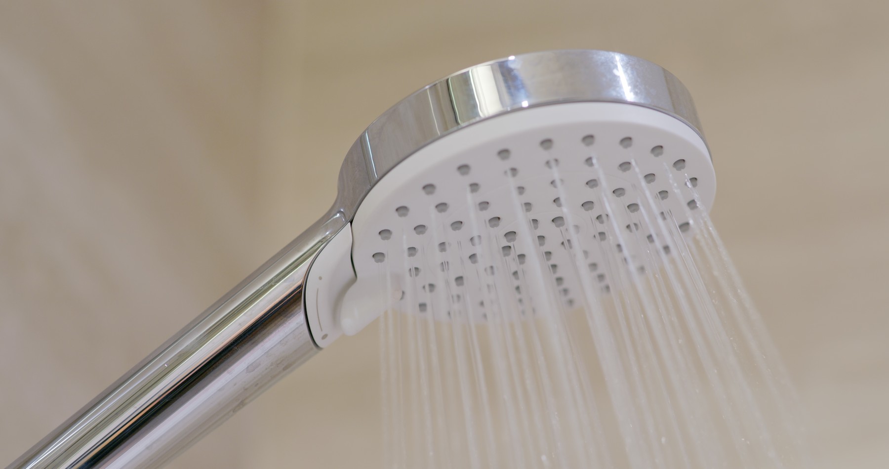Water flow in the shower head