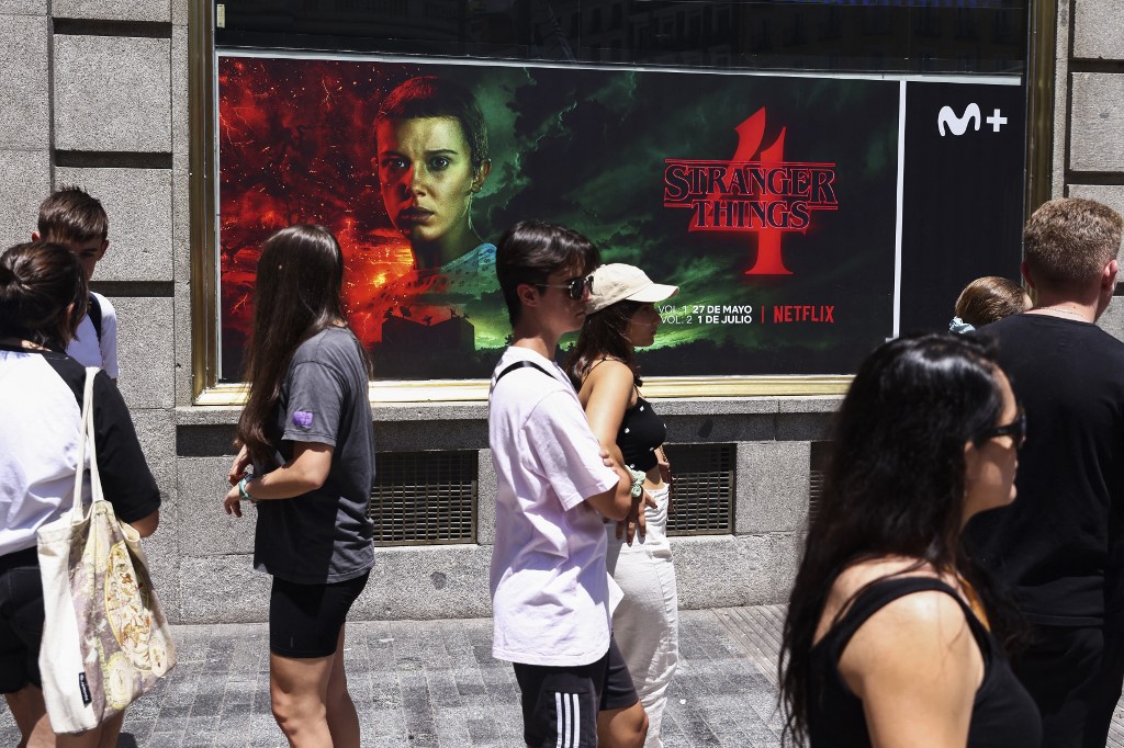 stranger things poster, afp