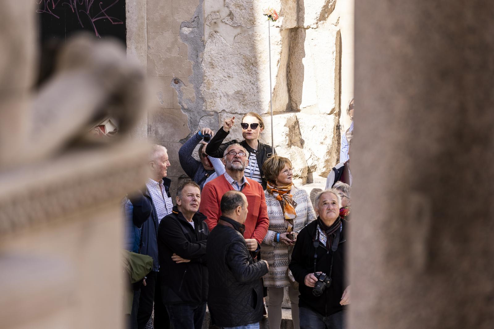 Turisti u šetnji splitskim ulicama na Uskrs
