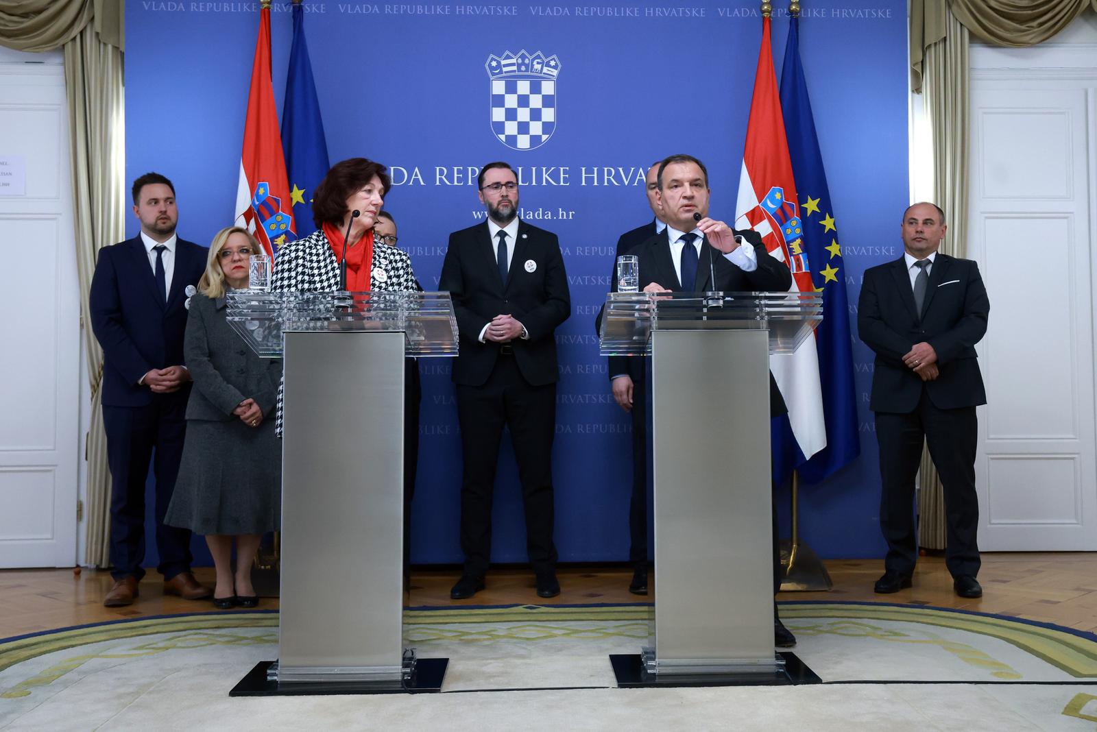 Zagreb: Izjave nakon sastanka predstavnika liječničkih udruga s Andrejom Plenkovićem