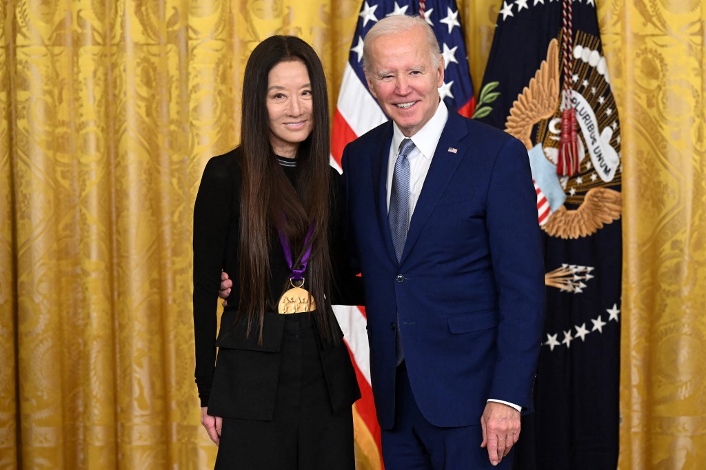 Vera Wang i Joe Biden
