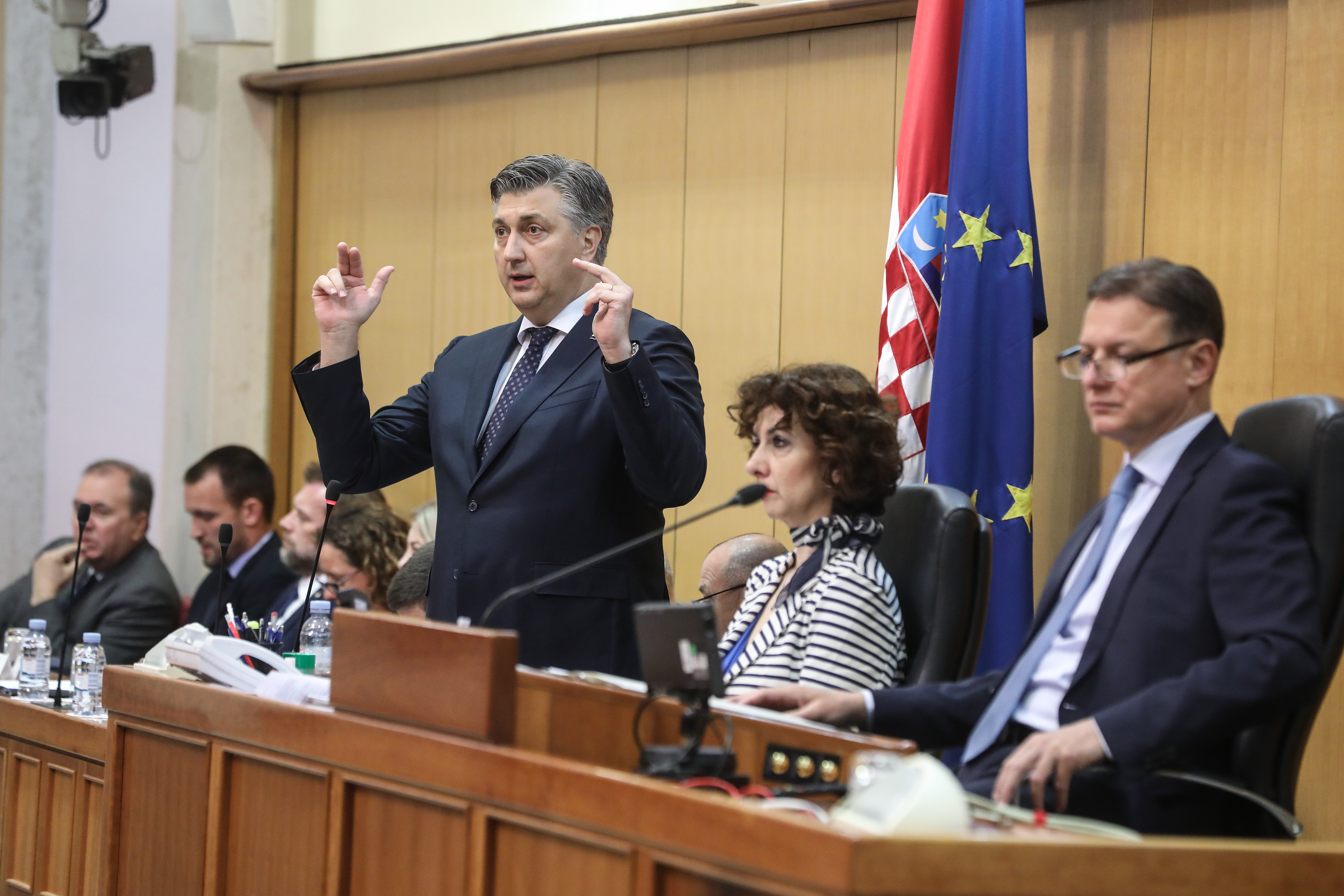 Zagreb: U Hrvatskom saboru održano aktualno prijepodne