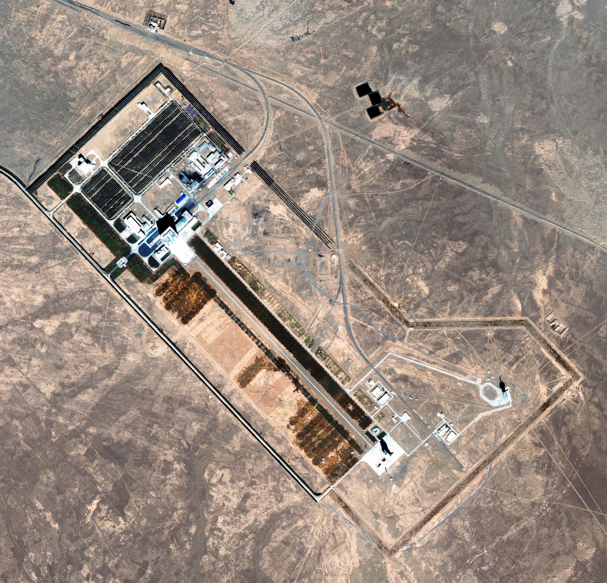 Jiuquan space launch facility, China