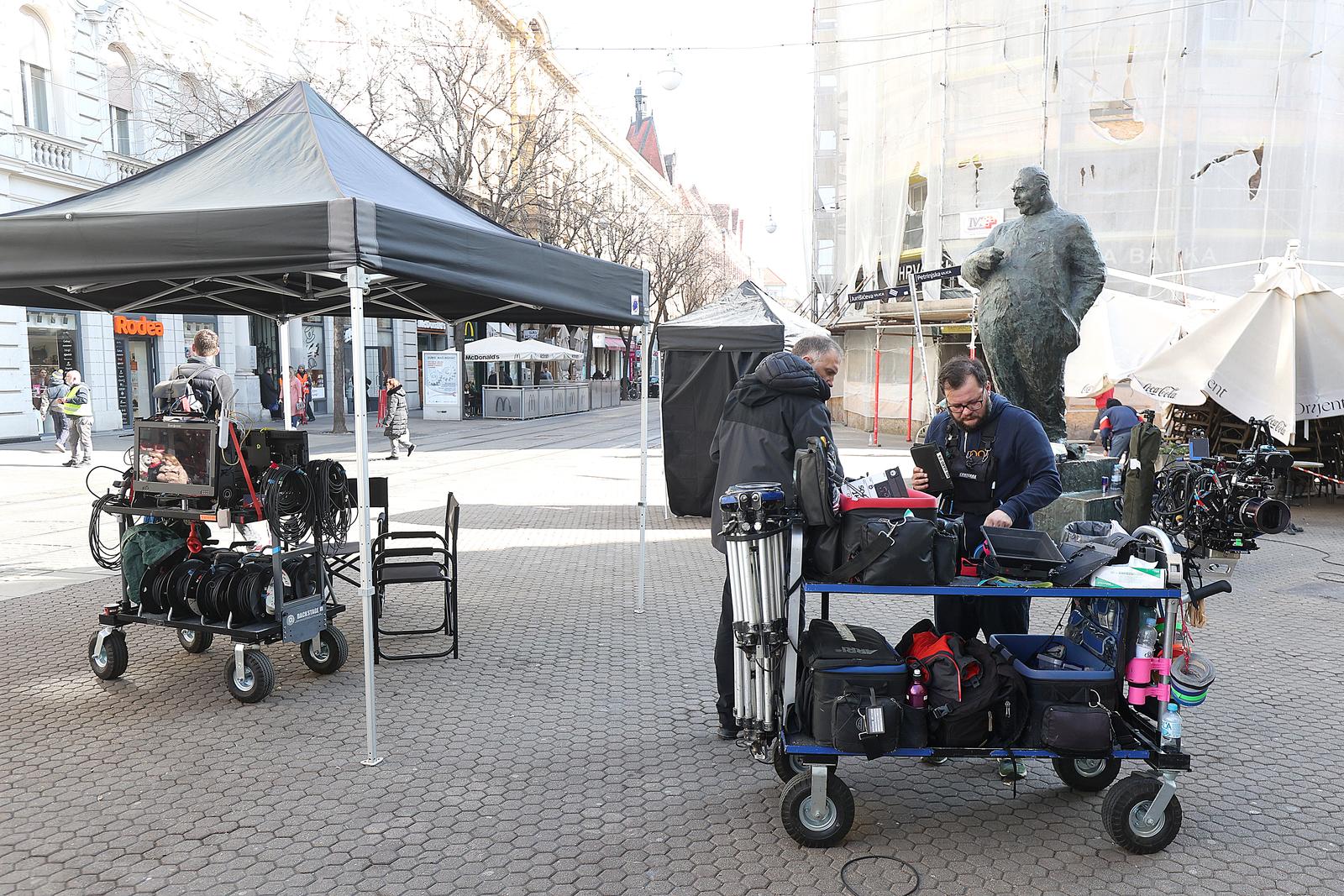 EKSKLUZIVNO Zagreb: Kate Beckinsale na snimanju filma Canary Black u Jurišićevoj