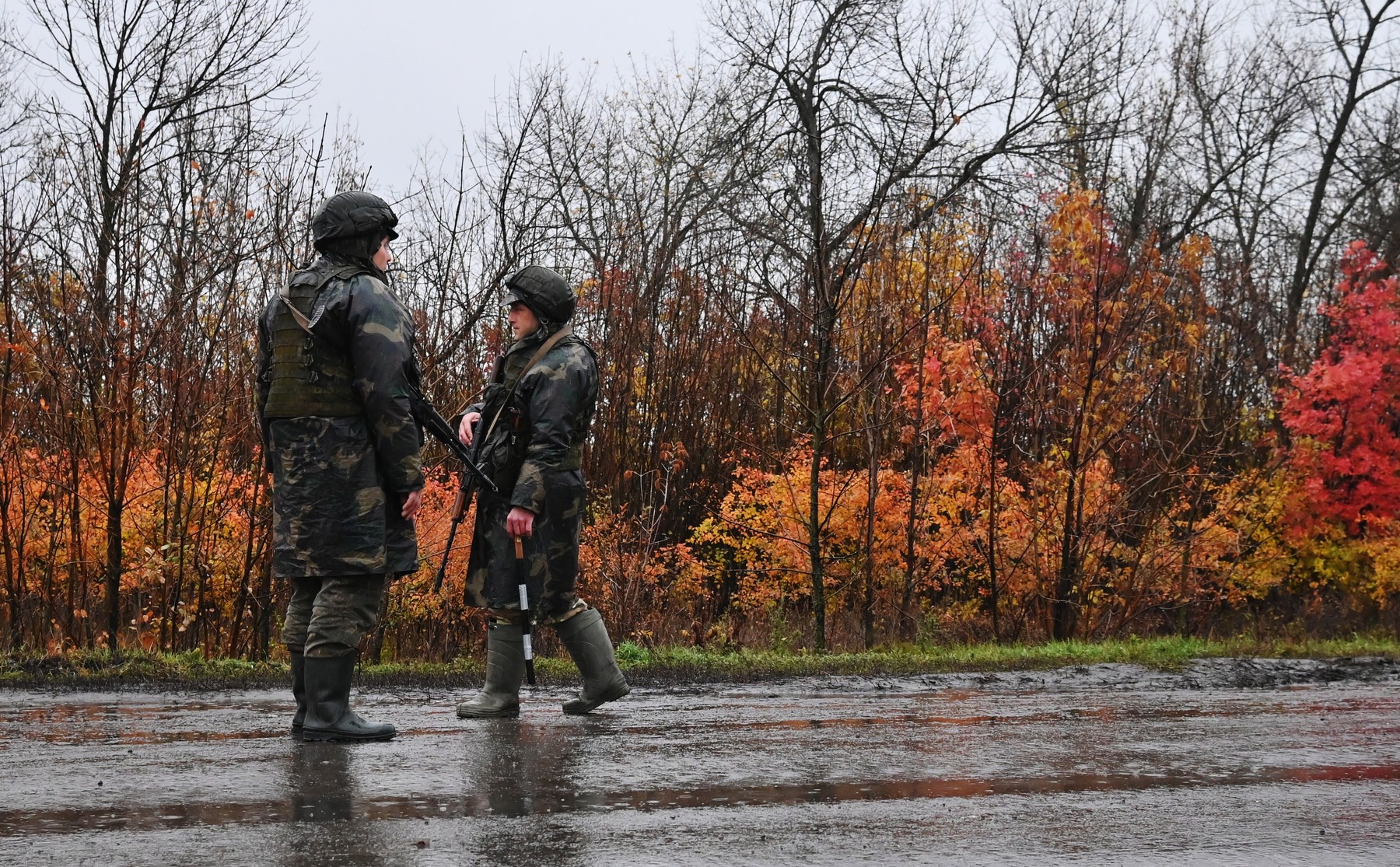 Ukraine Russia Military Operation LPR Militia