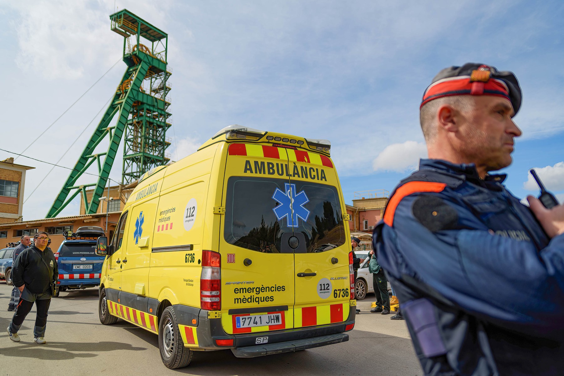 Suria landmine accident in Barcelona, Spain - 9 Mar 2023