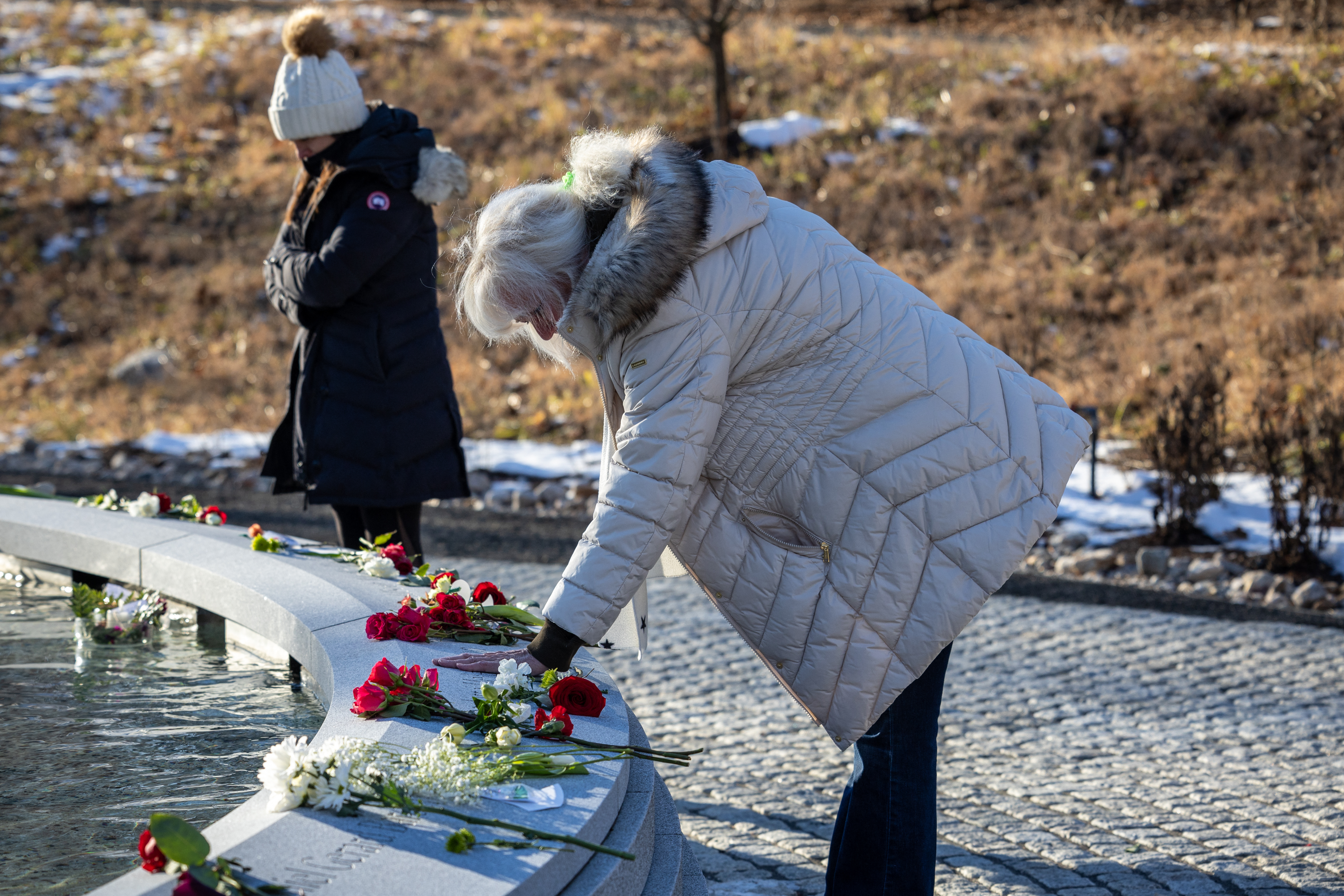 10th Anniversary Of Sandy Hook School Shooting Marked At The Newly Open Memorial