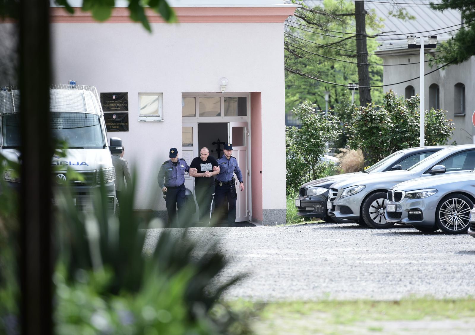 Zagreb: Odlazak osumnjičenog za ubojstvo Tomislava Sablje iz DORH-a