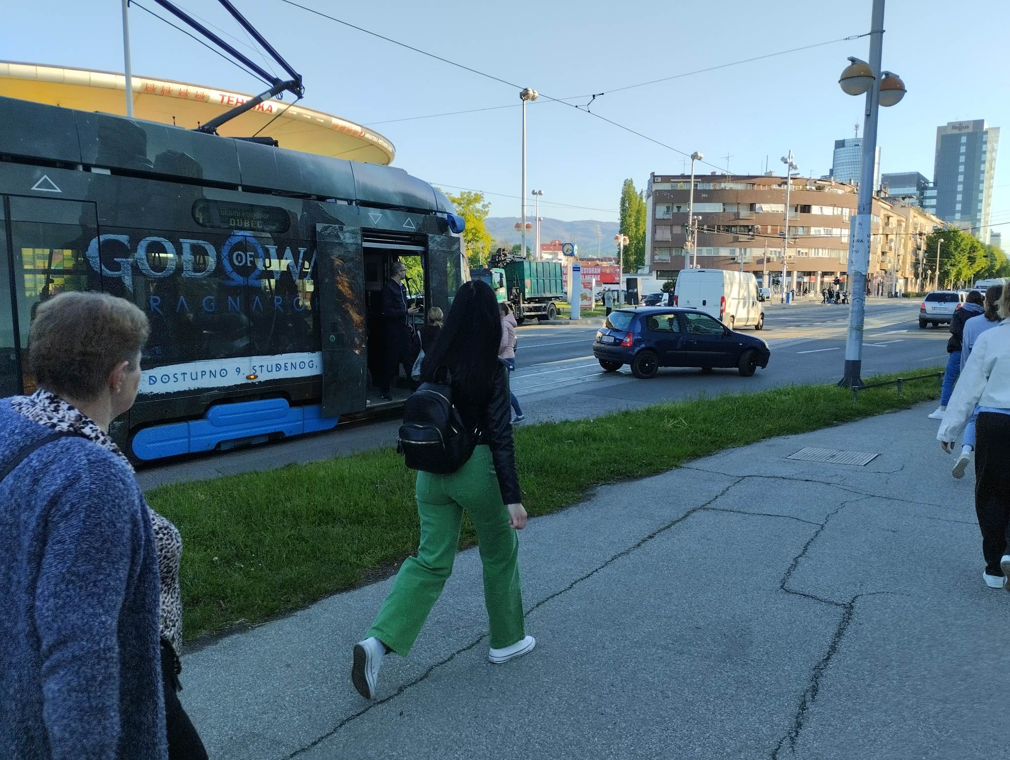 prometna nesreća, tramvaj, savska