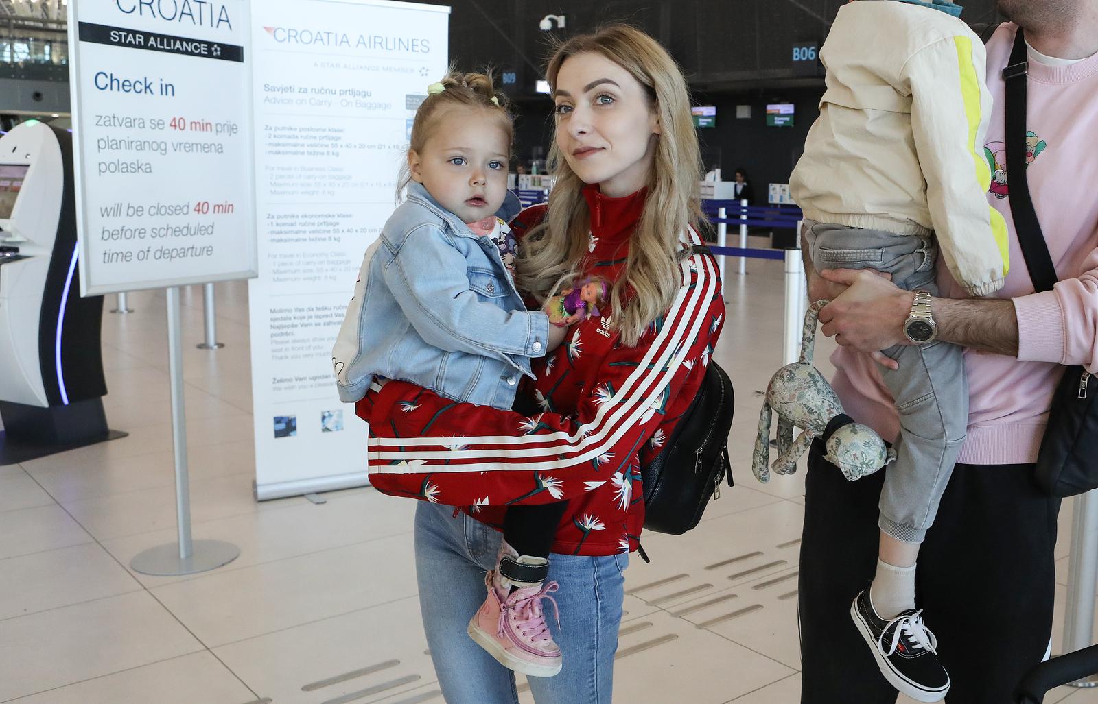 Zagreb: Malena Lava Petrušić s obitelji putuje na liječenje u SAD