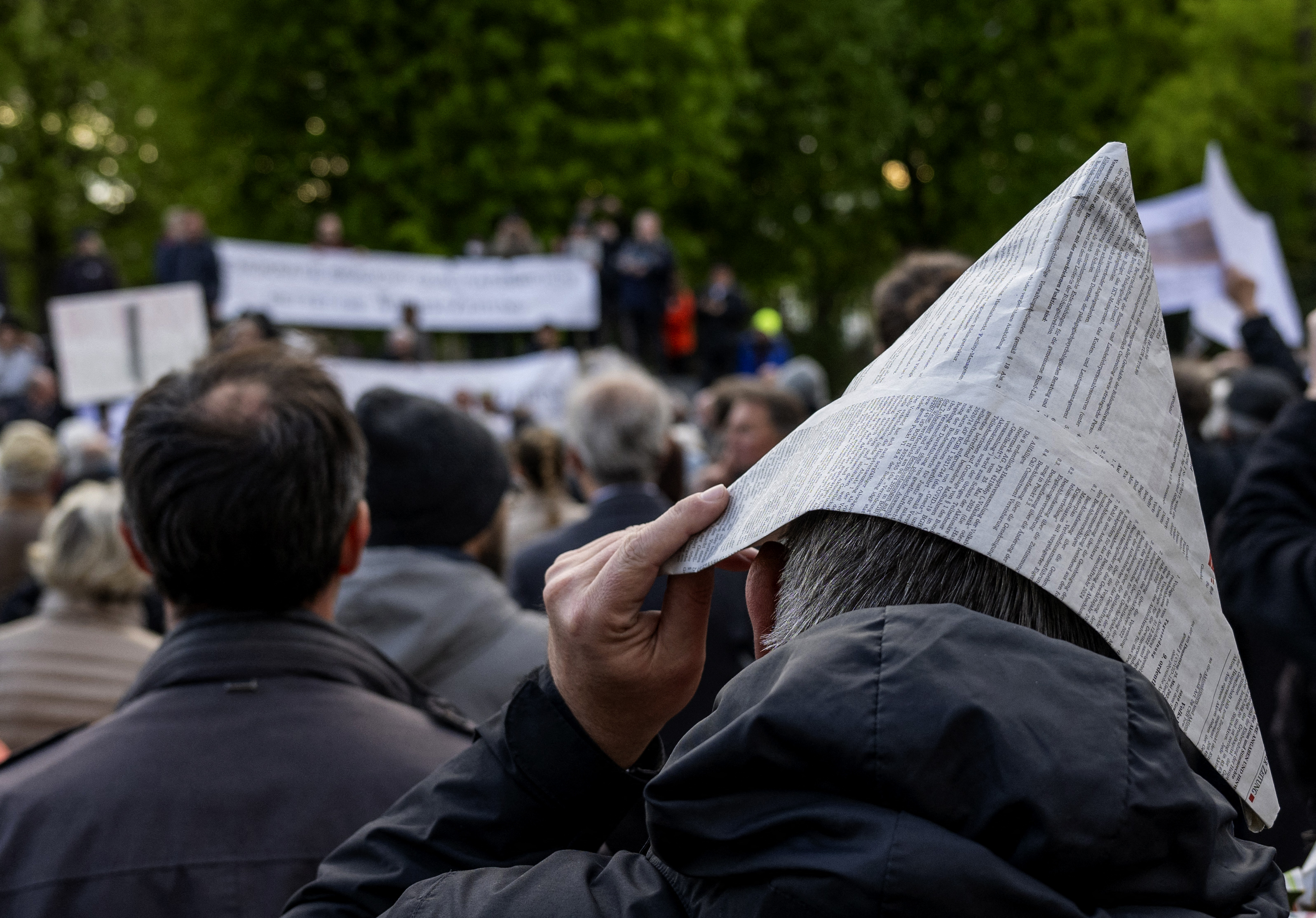 AUSTRIA-HISTORY-NEWSPAPER-PROTEST
