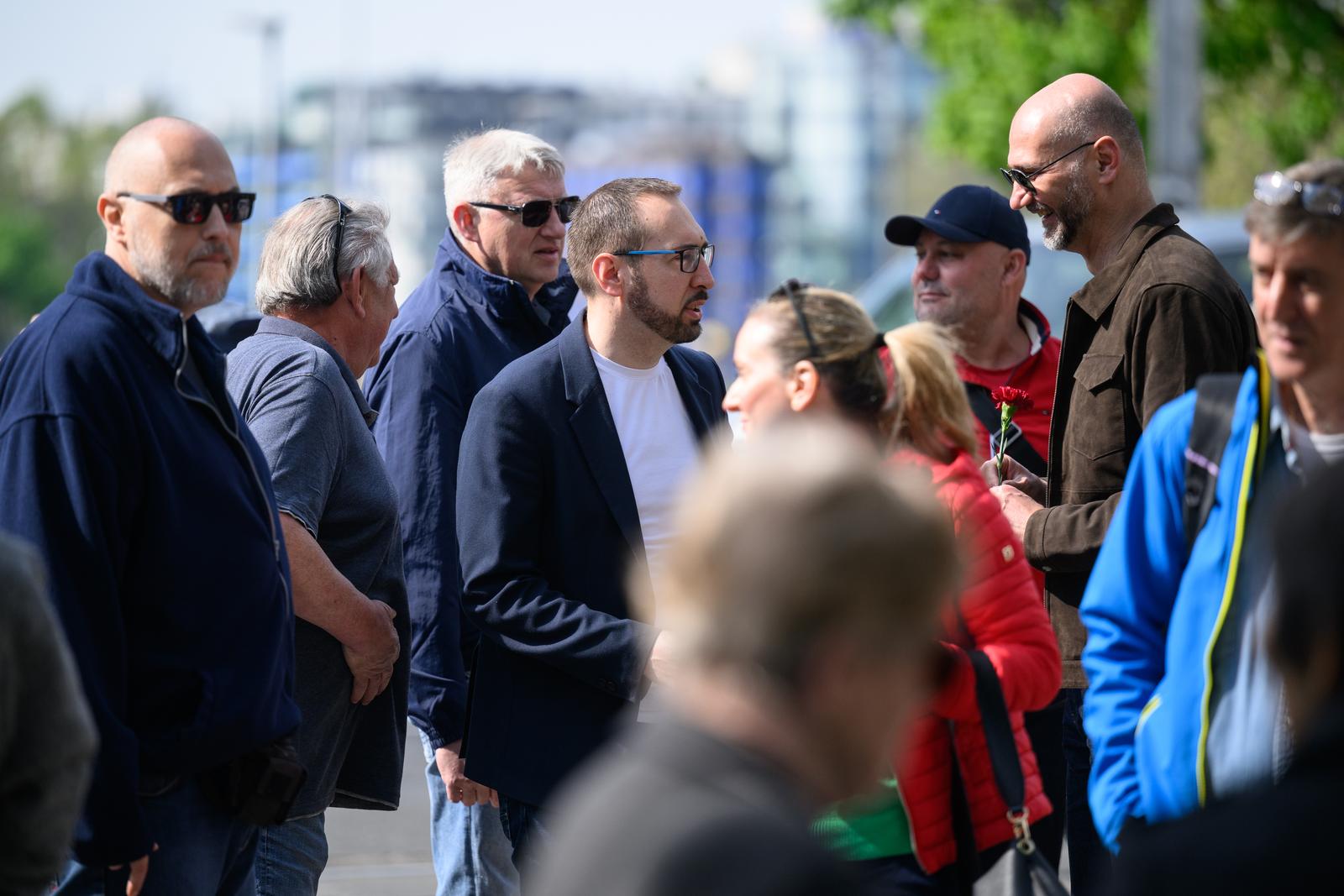 Zagreb: Proslava Međjunarodnog praznika rada u Maksimiru