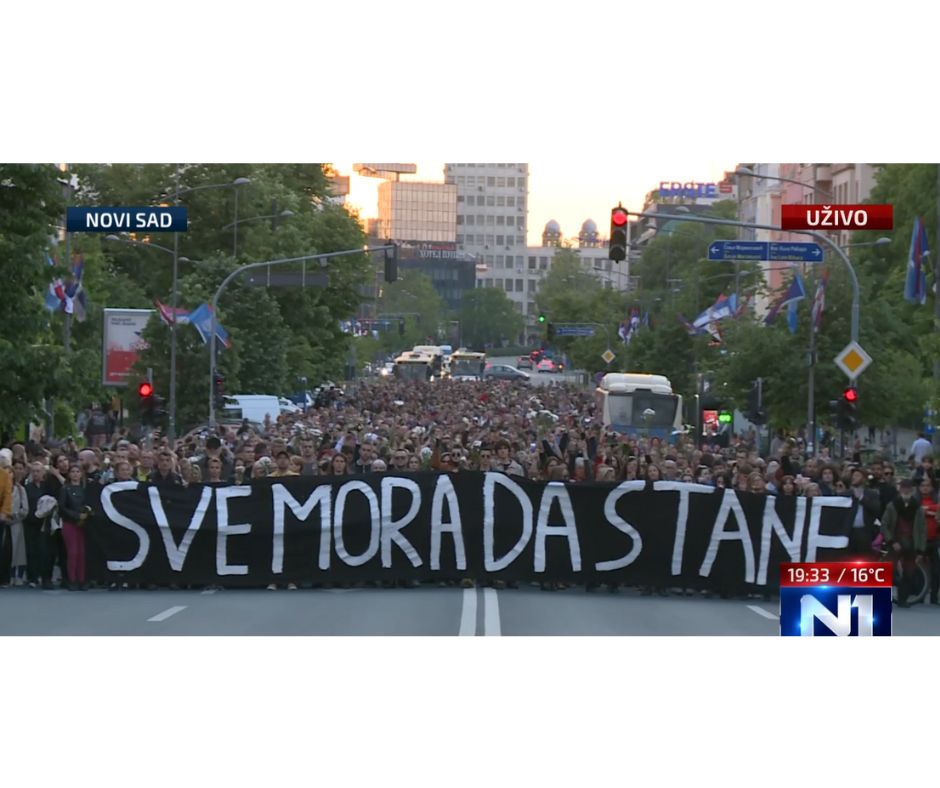 Novi sad prosvjed
