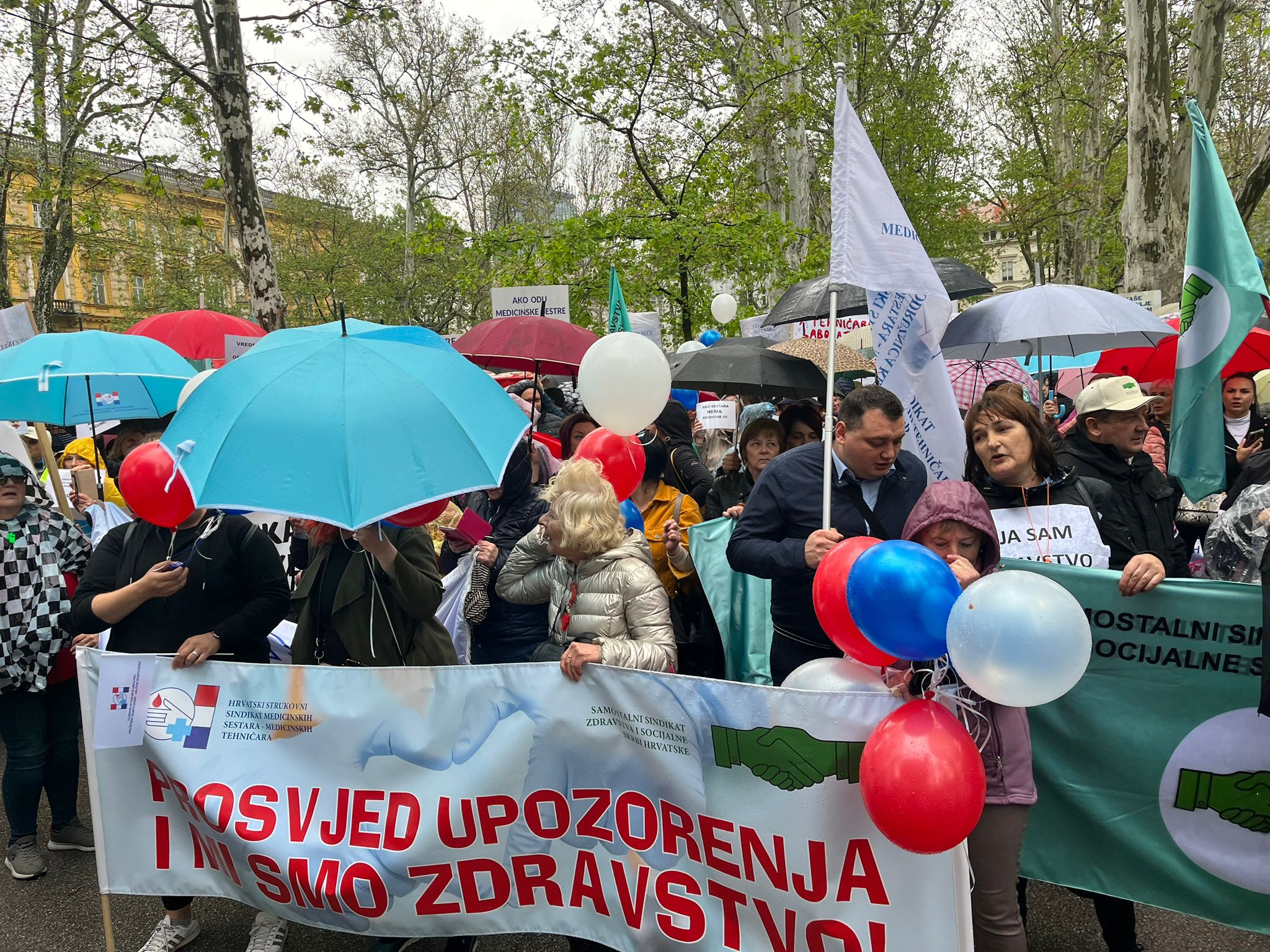 prosvjed, zdravstvo, medicinske sestre