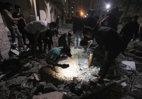 The Israeli-Palestinian conflict in Gaza, Palestine - 11 May 2023