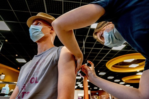 Vaccination, Utrecht, The Netherlands - 29 Aug 2022