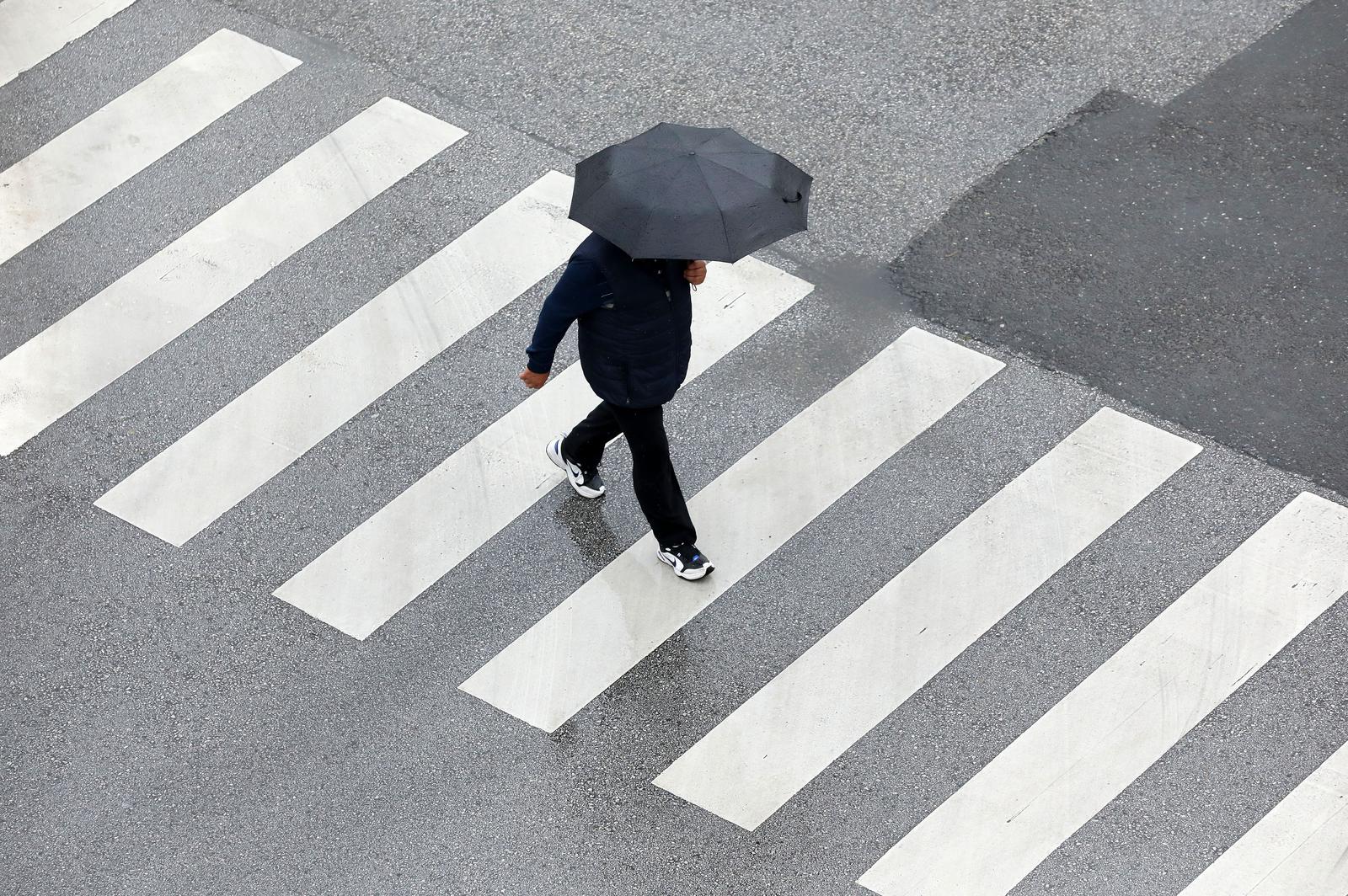 Kišno popodne u Zagrebu