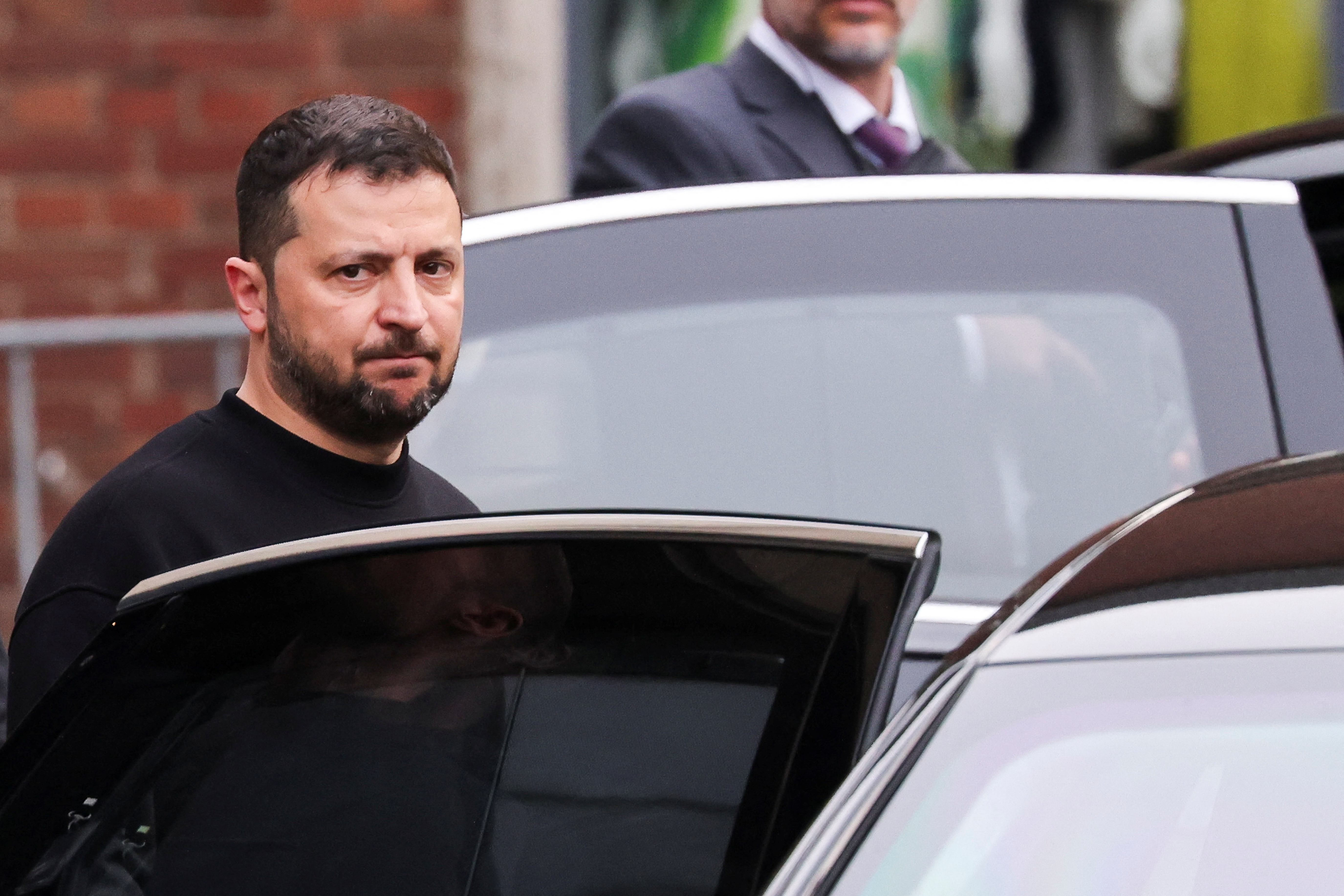 Ukraine's President Zelenskiy is awarded Germany's prestigious Charlemagne Prize, in Aachen