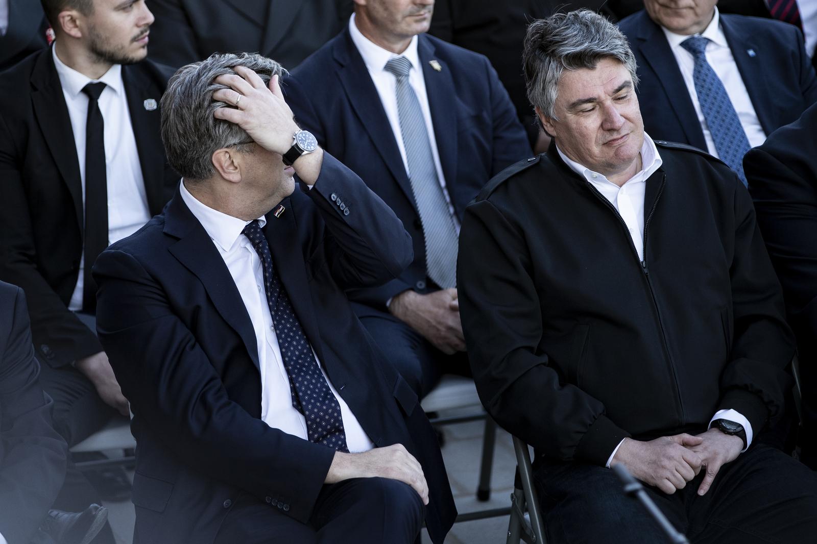 Unatoč napetostima Milanović i Plenković ipak rame uz rame