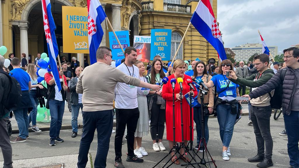 hod za život, željka markić