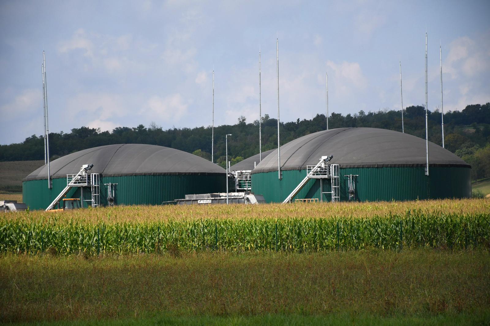 Bioplinska elektrana, bioplinsko postrojenje Orehovec