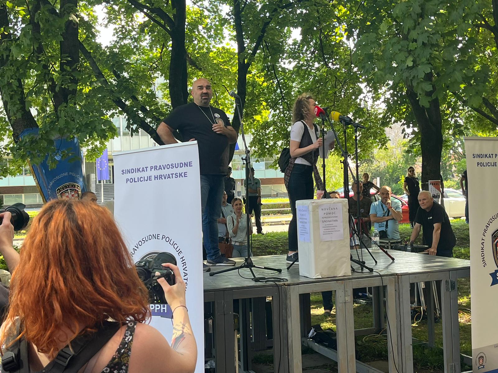 prosvjed pravosudnih policajaca