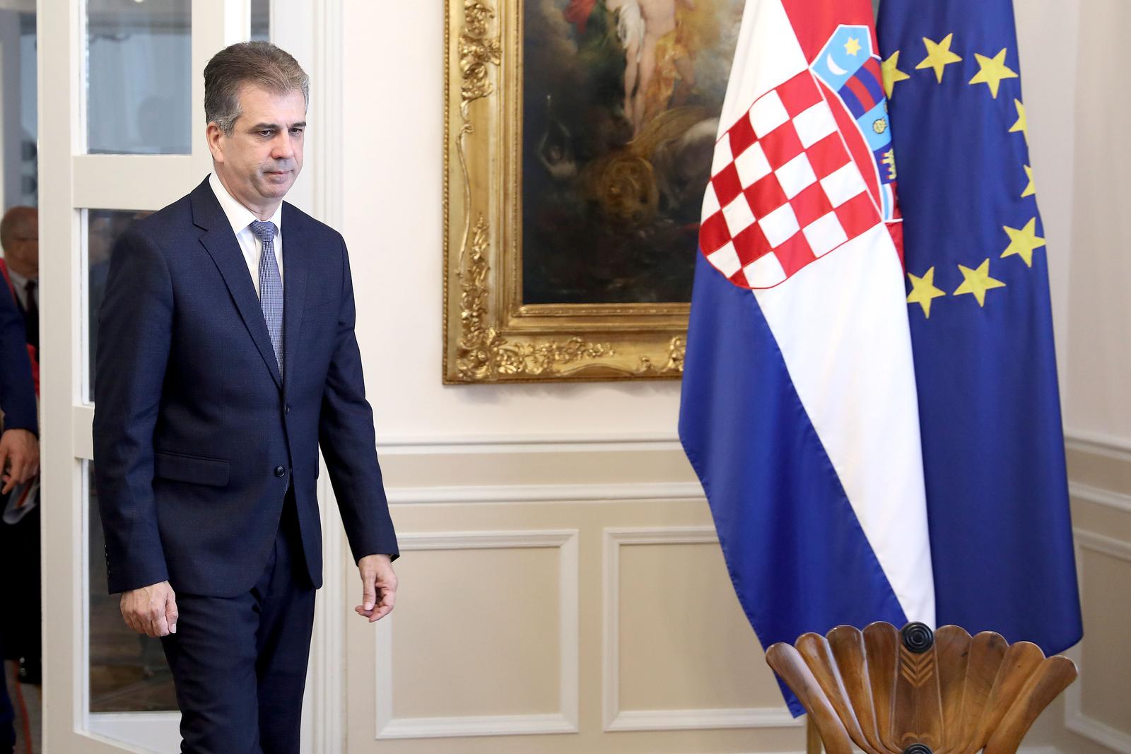 Zagreb: Plenković primio izraelskog ministra vanjskih poslova Elija Cohena