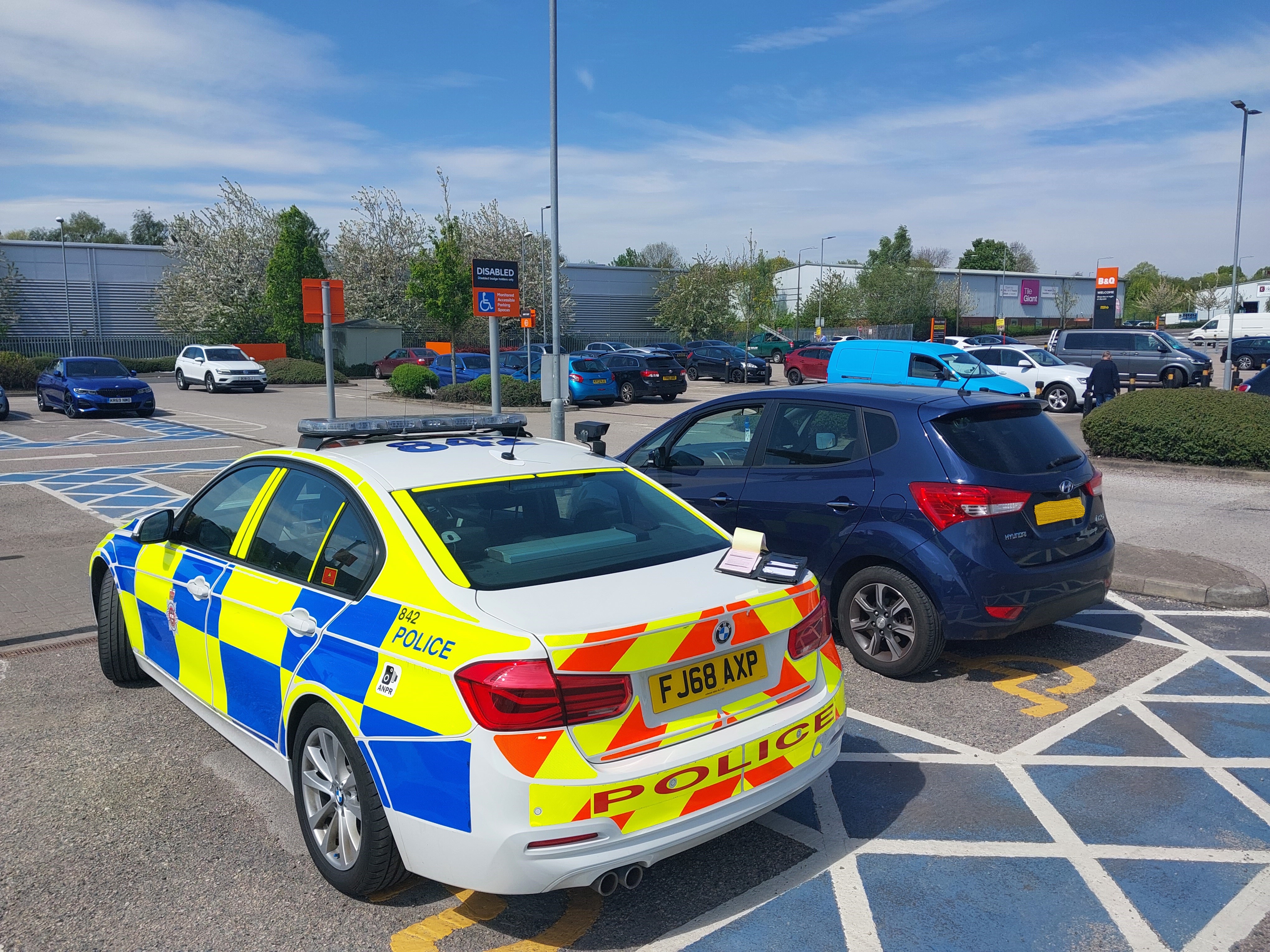 britanska policija, policija, derbyshire