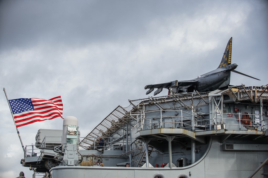 američki vojni brod