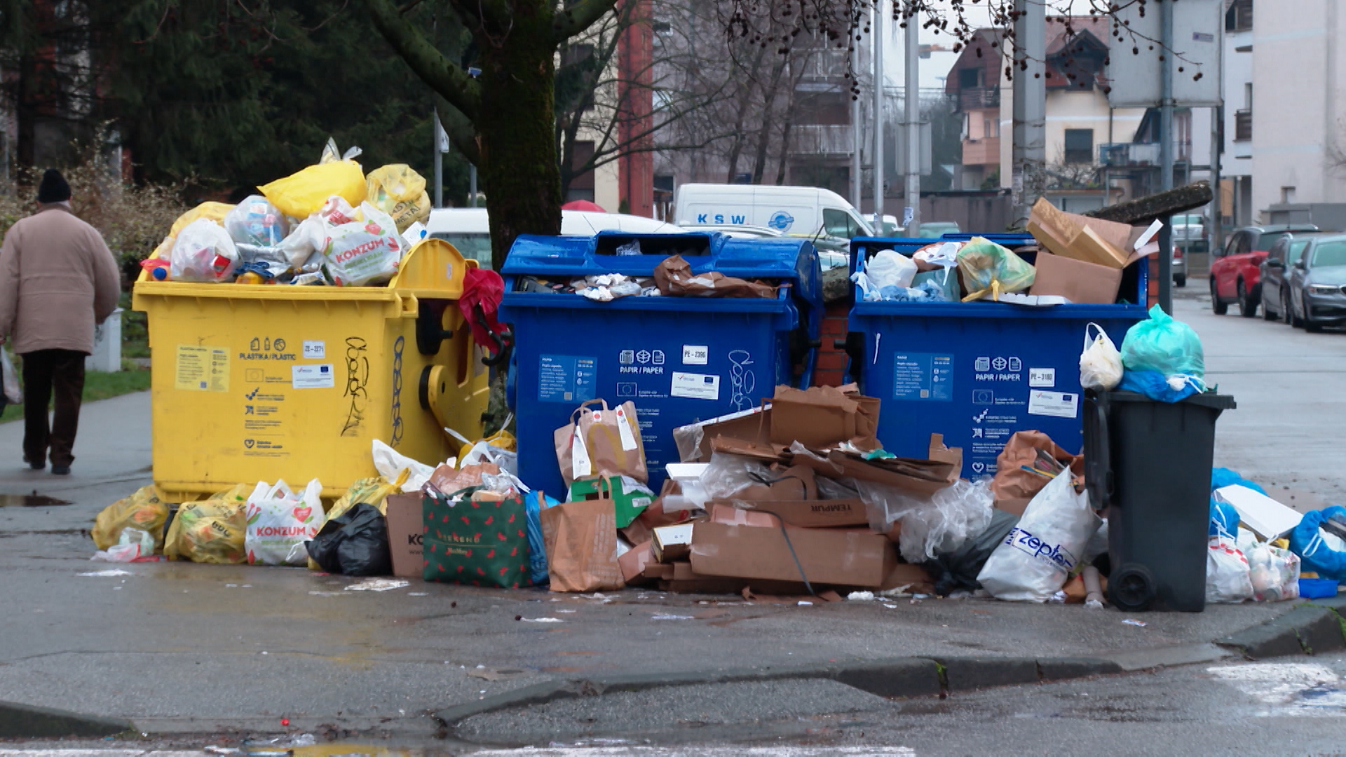 otpad, smeće, kontejner, zagreb, čistoća,