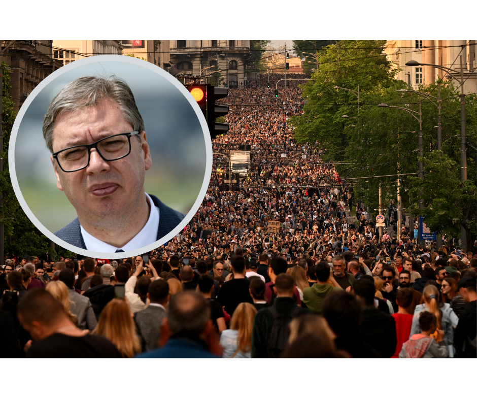 vučić, beograd, prosvjedi