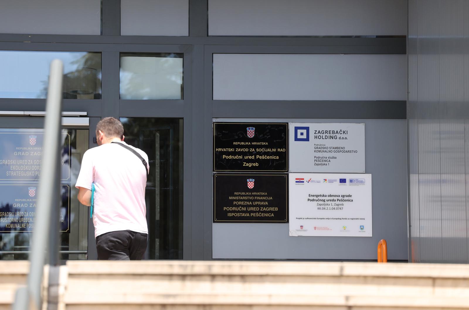 Zagreb: Porezna uprava, područni ured Peščenica