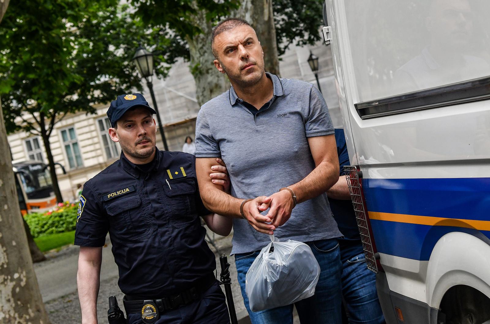 Zagreb: Slaviša Penava i Denis Bilić  u pratnji policije dovedeni na Županijski sud