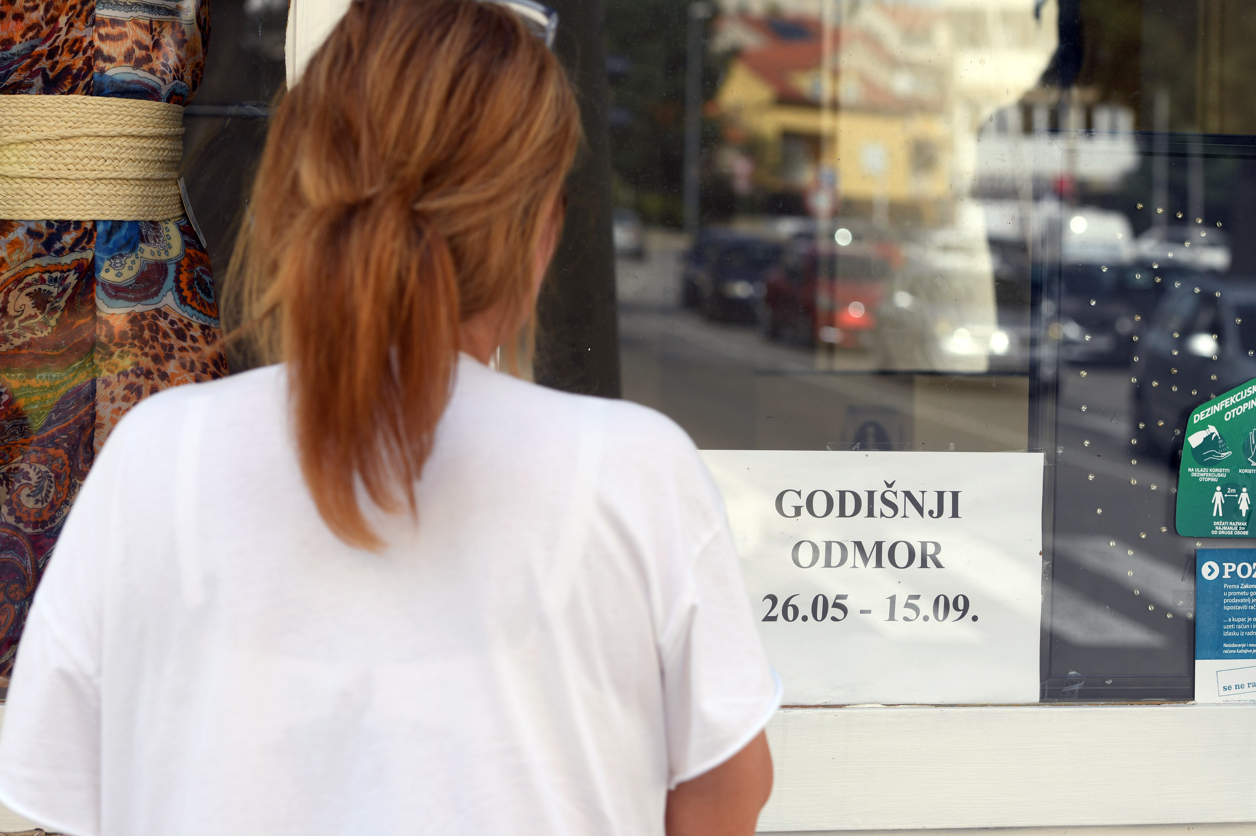 Šibenik: Obavijest o godišnjem odmoru