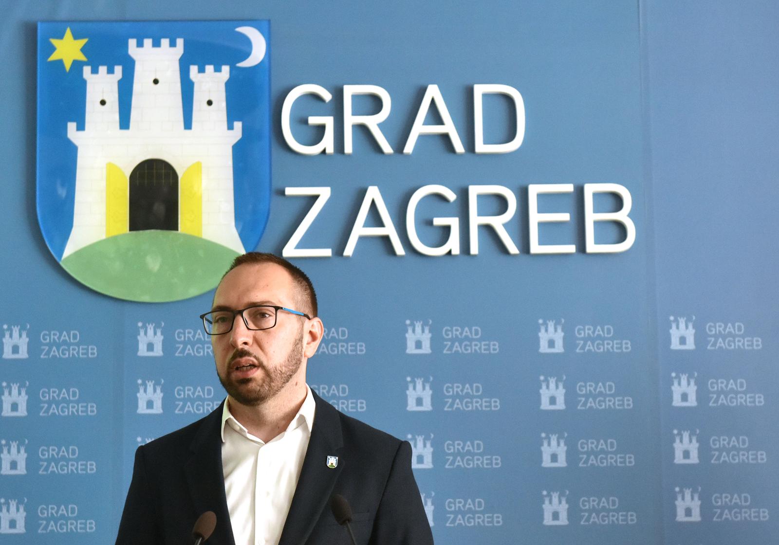 Zagreb: Redovna konferencija za medije gradonačelnika Tomaševića i njegovih zamjenika