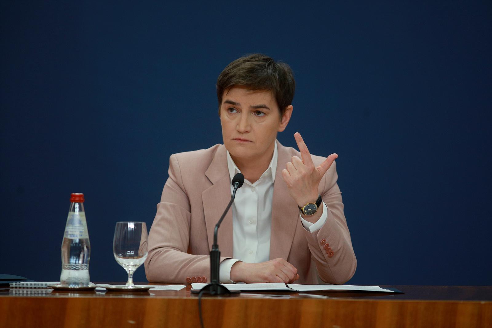 Beograd: Brnabić i Vučić na zajedničkoj konferenciji: 'Imat ćemo prijevremene izbore'