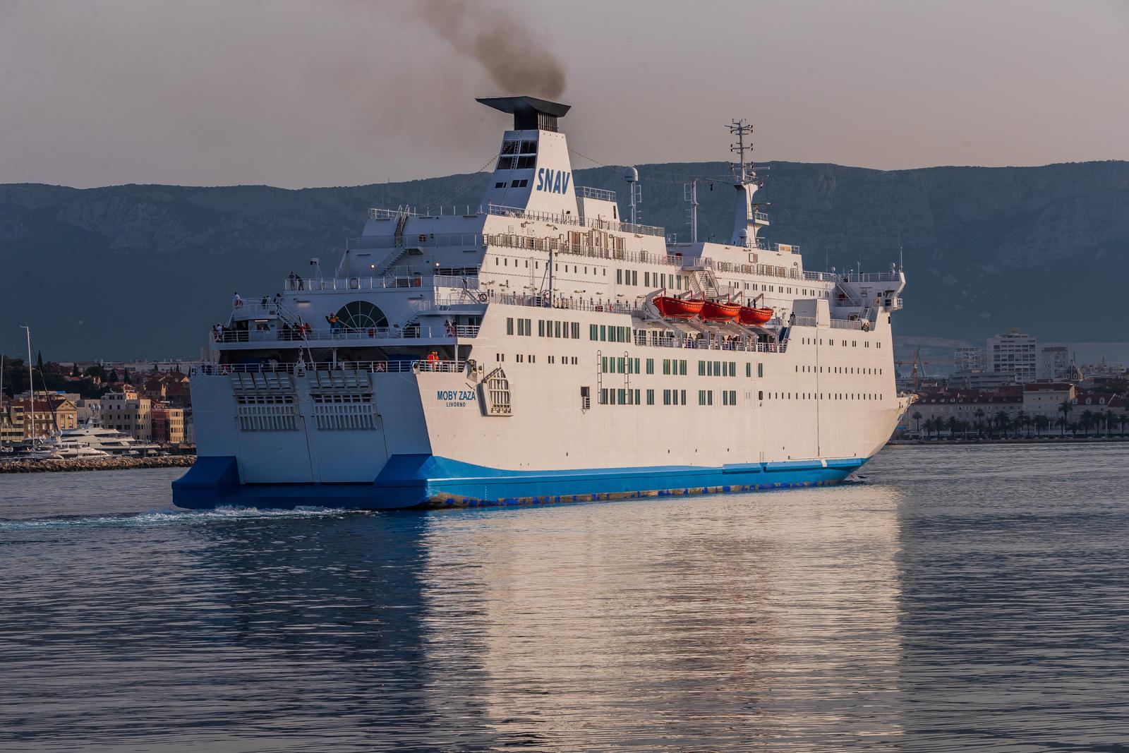 Split: Jutro u splitskoj trajektnoj luci