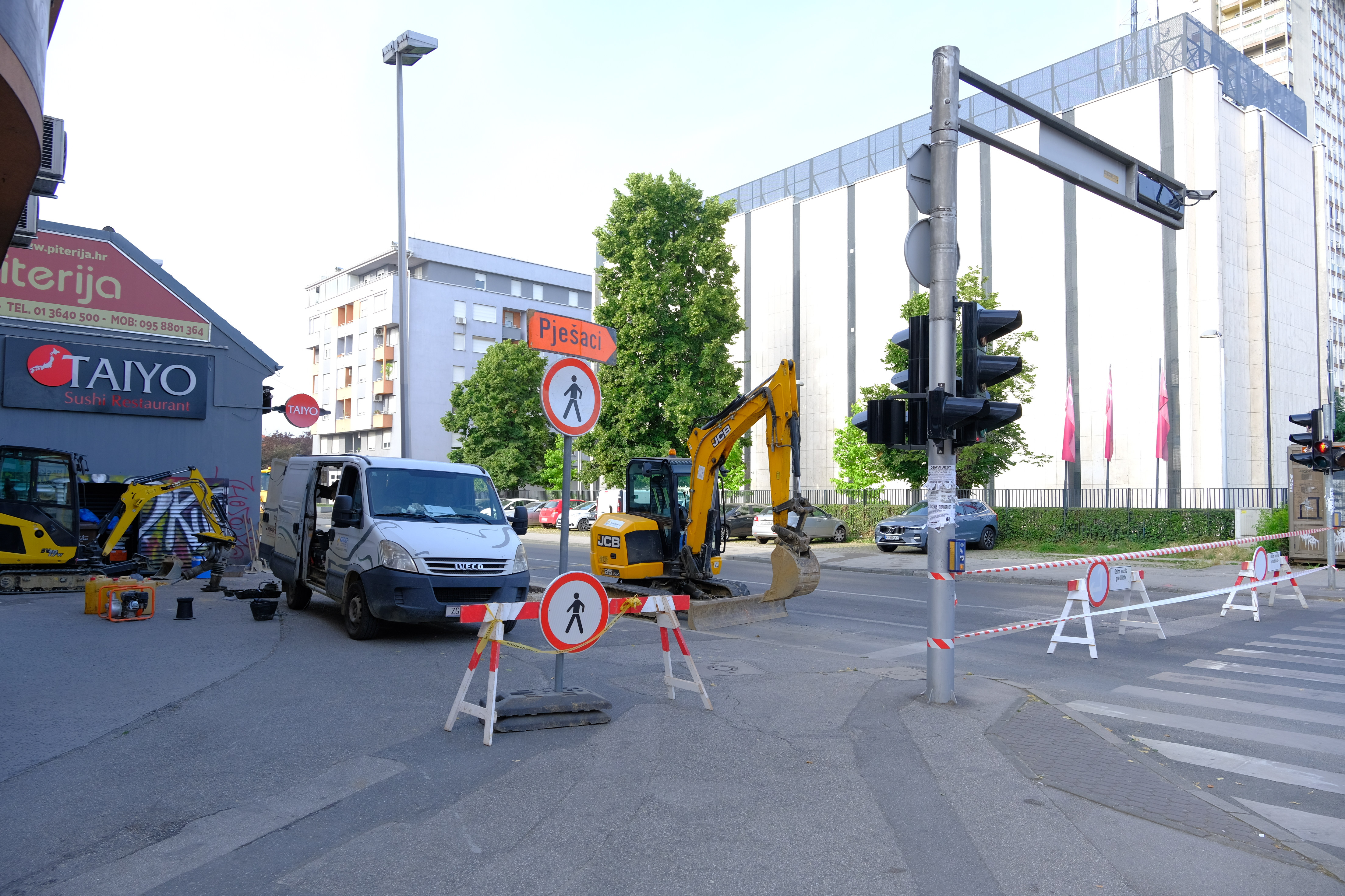 Zagreb: Zbog radova zatvorena je Selska od Ozaljske do Zagrebačke avenije