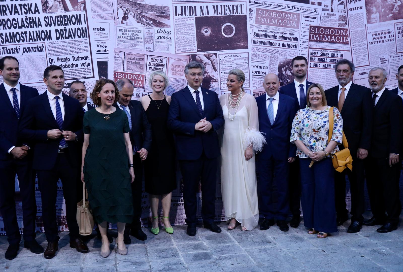 Split: Andrej Plenković i brojni poznati na 80. rođendanu Slobodne Dalmacije