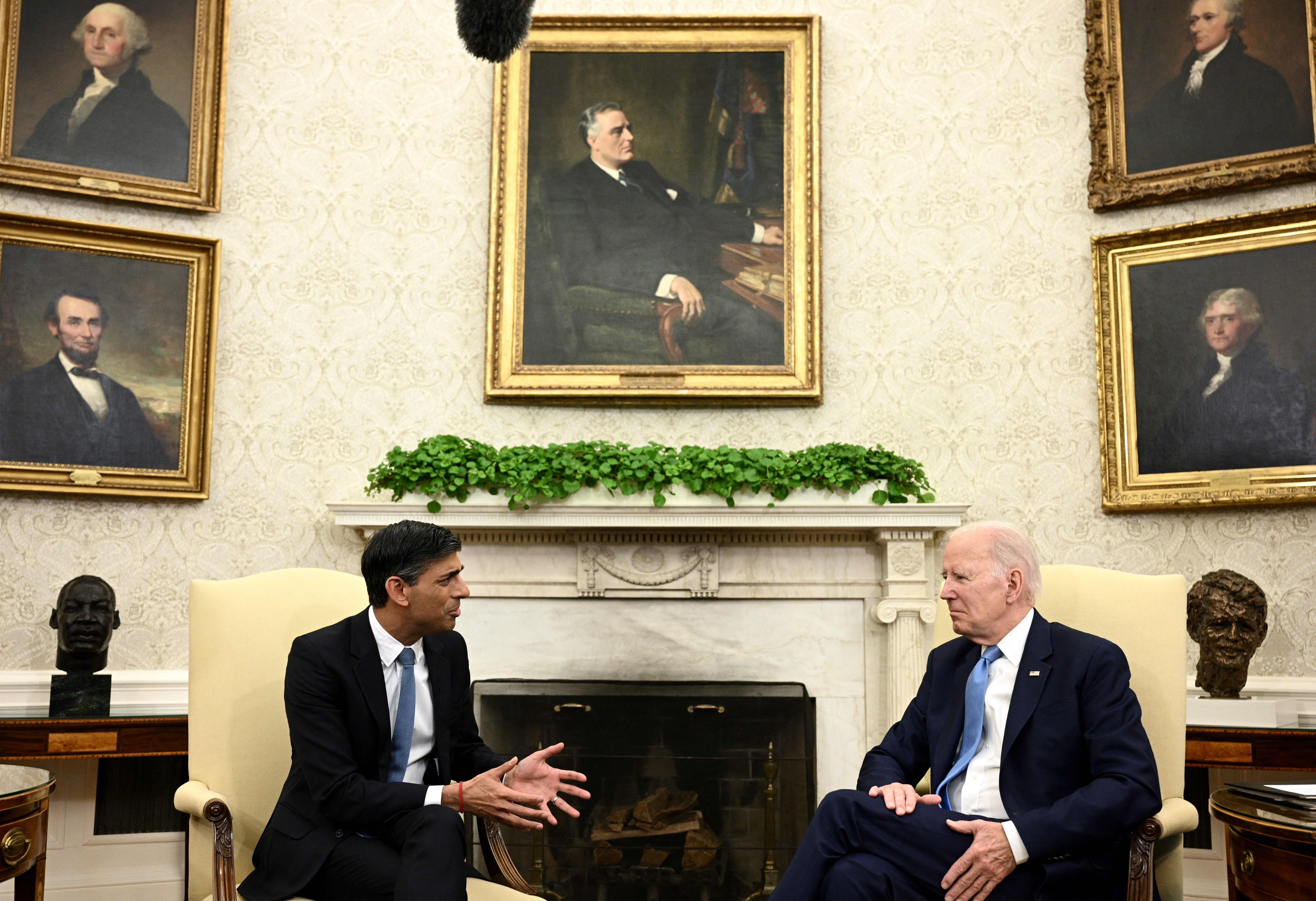 Joe Biden, Rishi Sunak