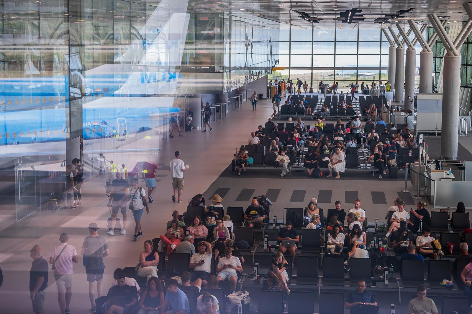 Pojačan protok putnika u Zračnoj luci Split