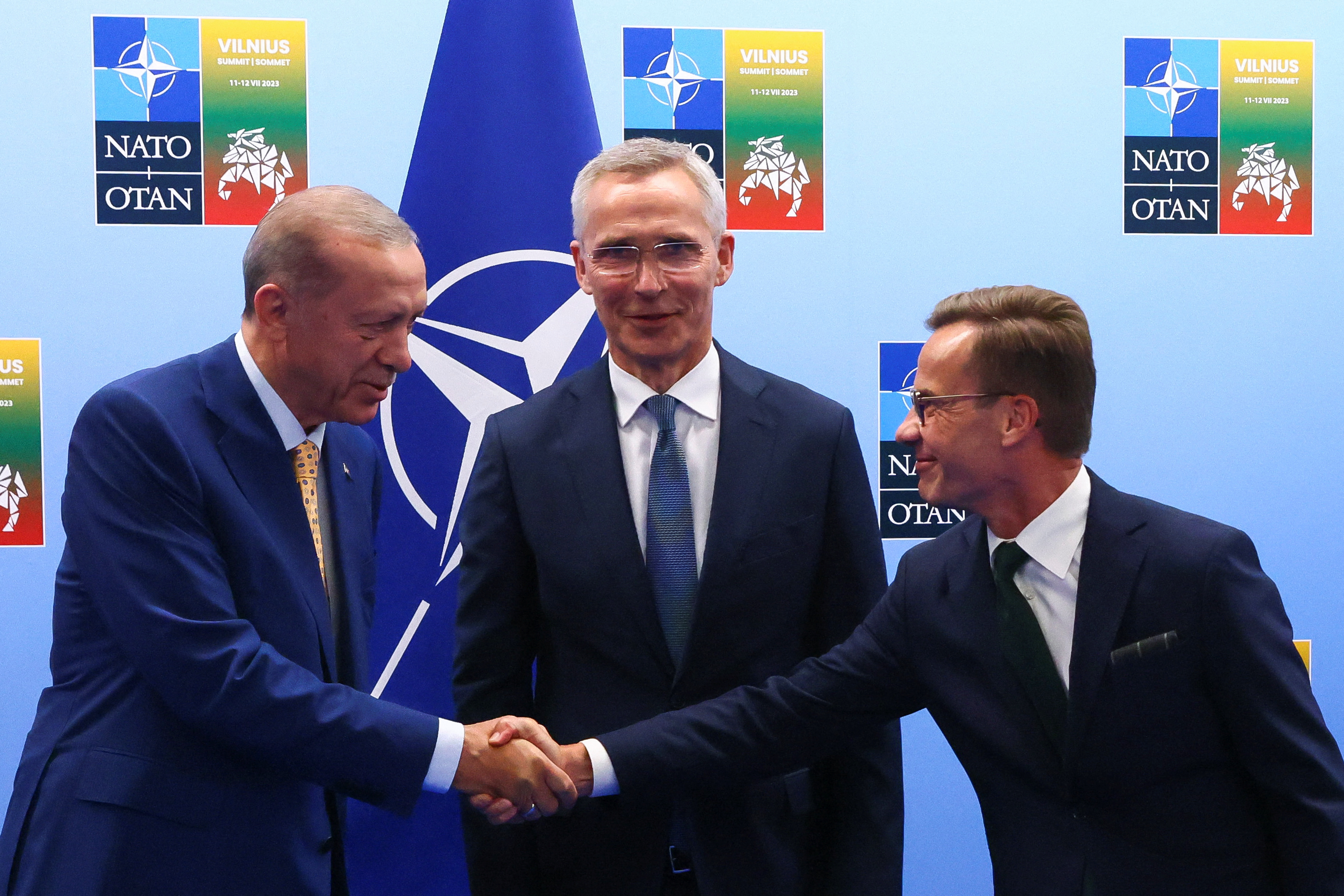 Turkish, Swedish leaders discuss membership bid ahead of NATO summit