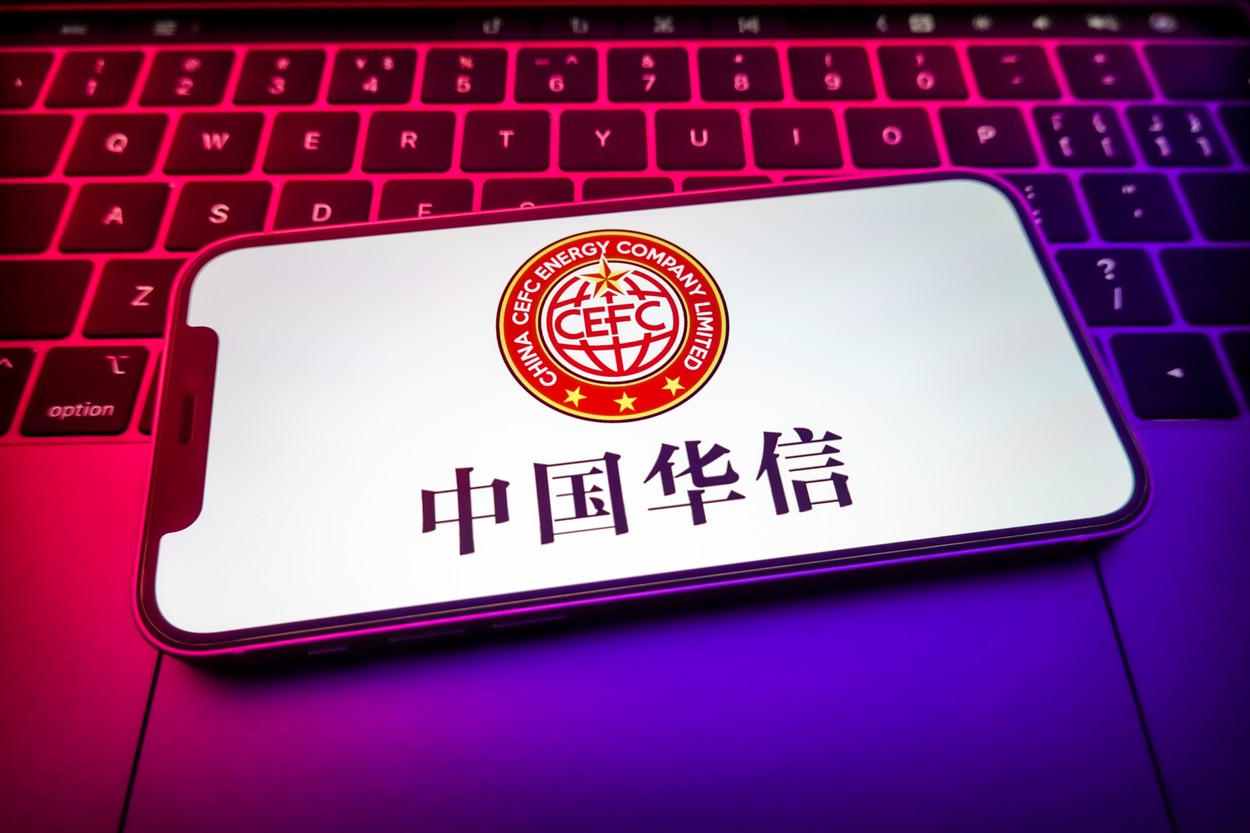 Logos displayed on smartphones in China - 19 May 2022
