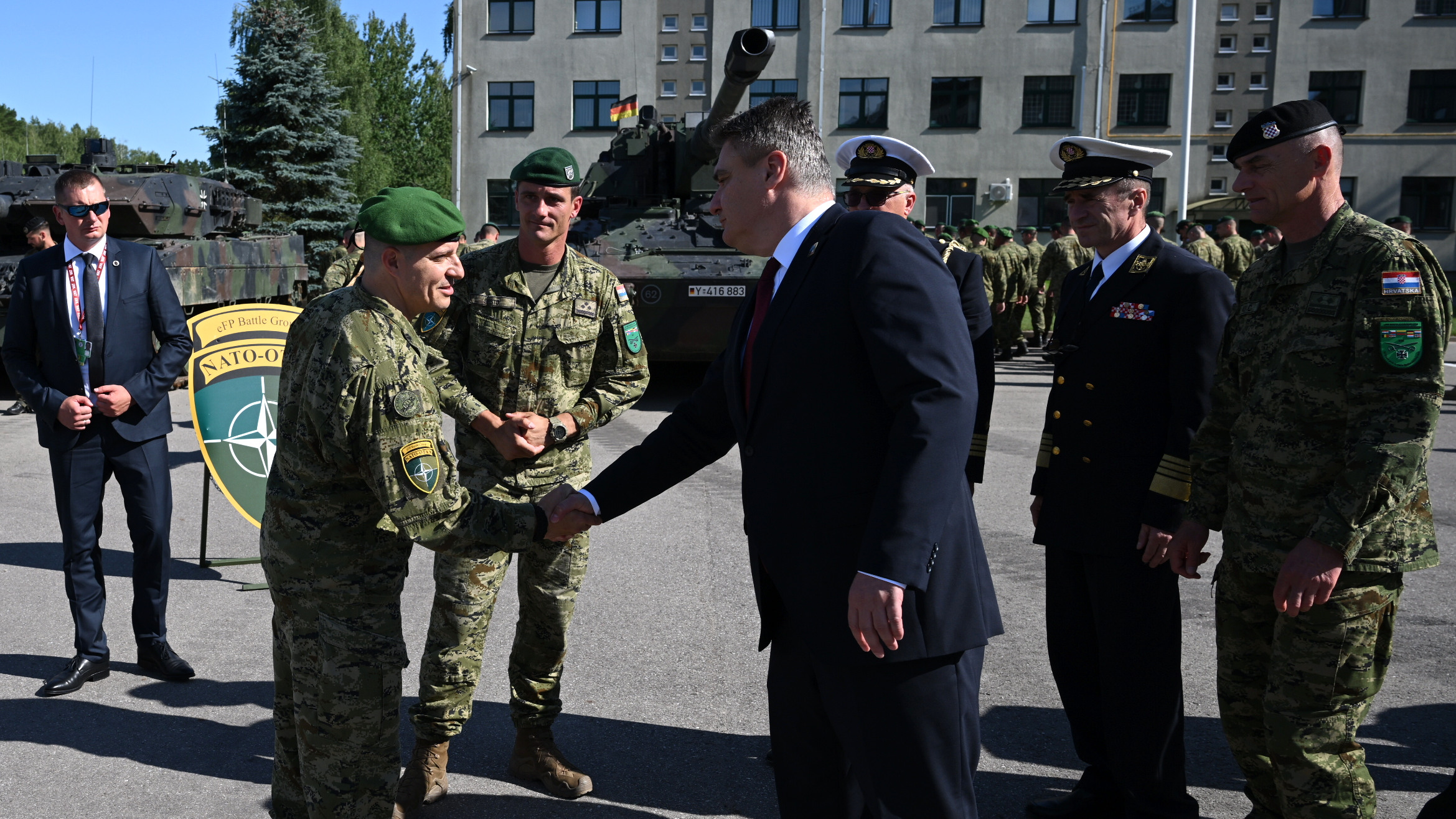 milanović, vojska, nato