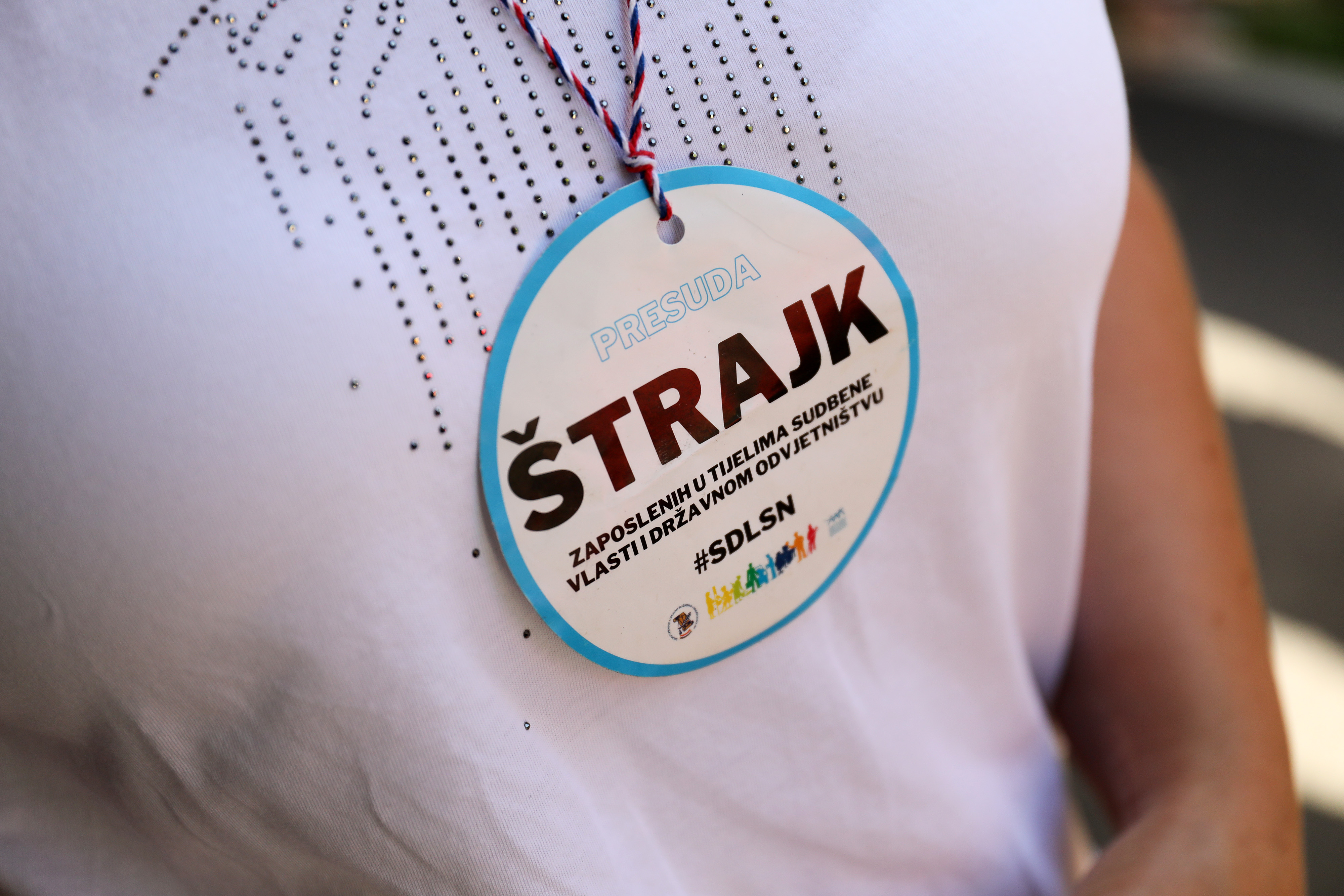 Zagreb: Štrajk pravosudnih službenika na Općinskom građanskom sudu